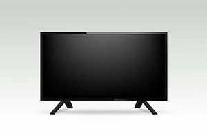 Mockup Realistic TV