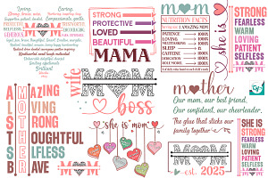 Mother's Day SVG PNG Bundle, Mother, an Object Graphic by GraphicPicker