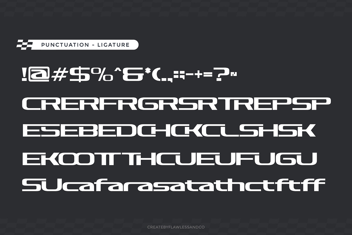 Grivor Racer - Modern Sport Font, a Sans Serif Font by Flawless And Co (Photo 9 of 10)