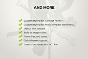 Minimal Wordpress Blog - TheWayIlive, a WordPress Template by LucaThemesCom (Thumbnail 5 of 5)