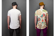 T-shirt mockup (front and back) # 2, a Shirt Mockup by Arfis (Thumbnail 3 of 6)