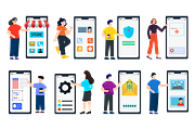 Mobile Apps and Services, a Work Illustration by EllaMaiyaali (Thumbnail 4 of 4)