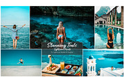 Stunning Teals Lightroom Presets, an Action Add-On by TravellersLight (Thumbnail 1 of 10)
