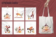 Yoga Time Illustrations set, a Person Illustration by Frizenasya (Thumbnail 10 of 14)