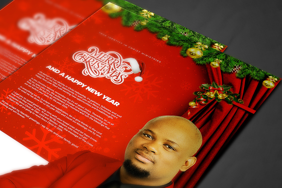 Christmas Church Flyer Template preview 4