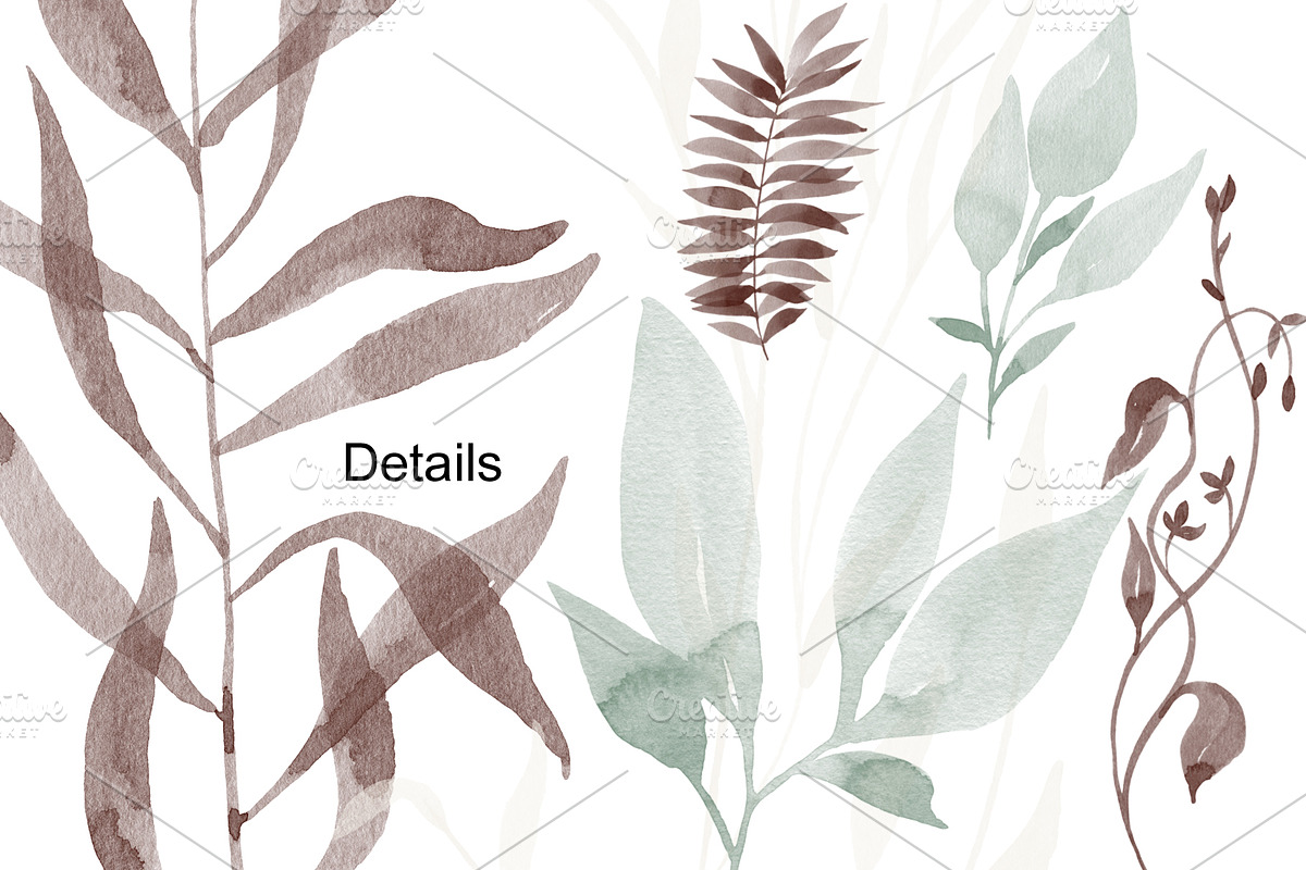 60 Watercolor brushes for photoshop., a Brush Add-On by TaPilipa (Photo 4 of 5)