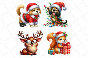 Funny Christmas Animals, an Illustration by DreamPrint404 (Thumbnail 5 of 5)