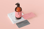 250+ Cosmetic Branding Mockup Bundle, a Cups & Container Mockup by pmvch (Thumbnail 201 of 273)