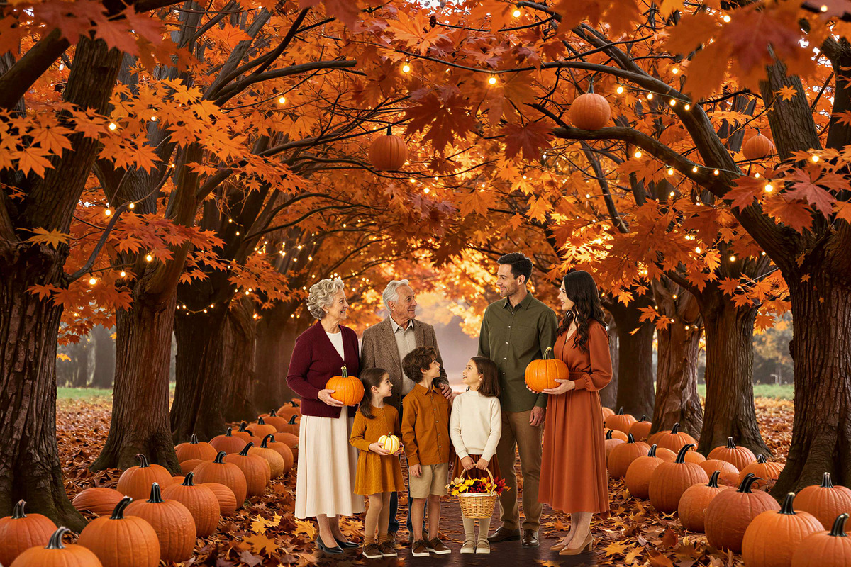 28 Autumn Harvest Digital Backdrops, a Background Graphic by 3Motional (Photo 17 of 18)