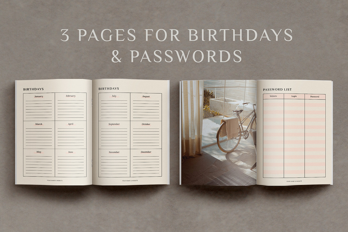 Aesthetic Planner & Calendar, a Stationery Template by Anatartan Design (Photo 25 of 27)