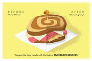 MultiGRAIN Brushes for Illustrator, a Brush Add-On by StudioWorks (Thumbnail 2 of 15)