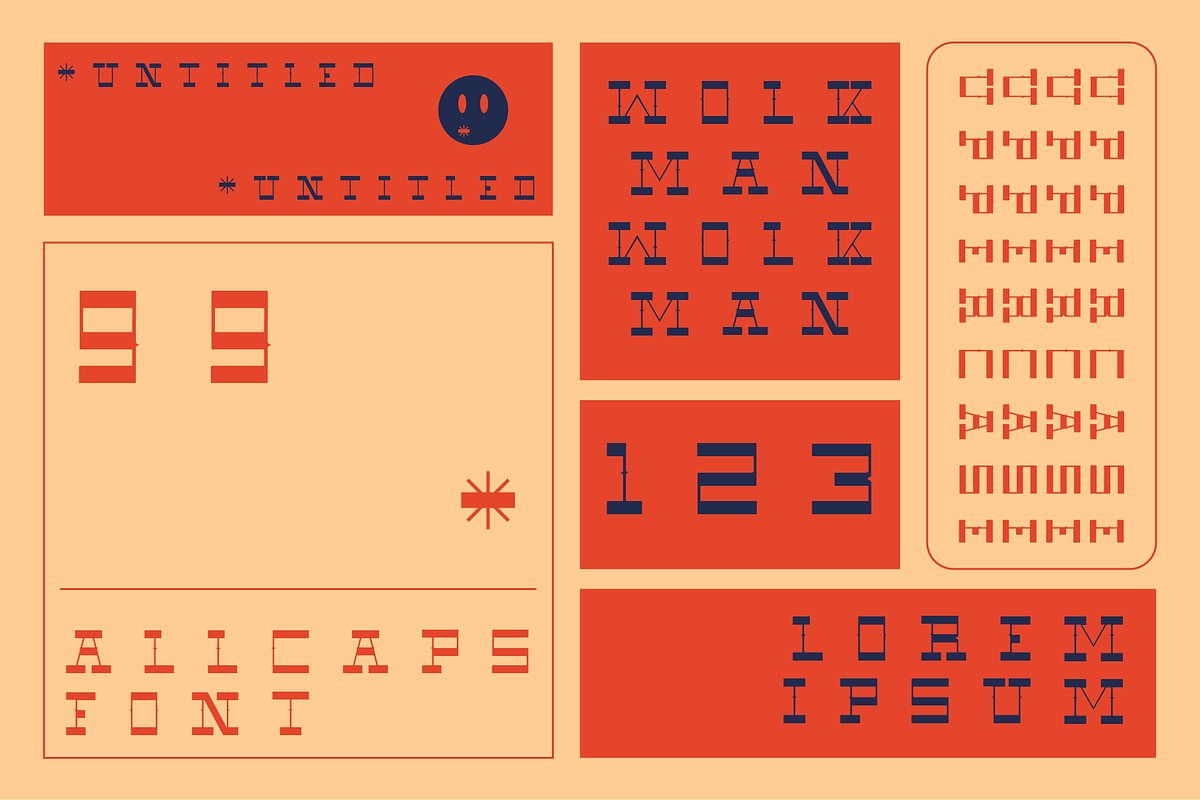 WOLKMAN - Retro Display Font, a Font by Rightwheels (Photo 5 of 10)