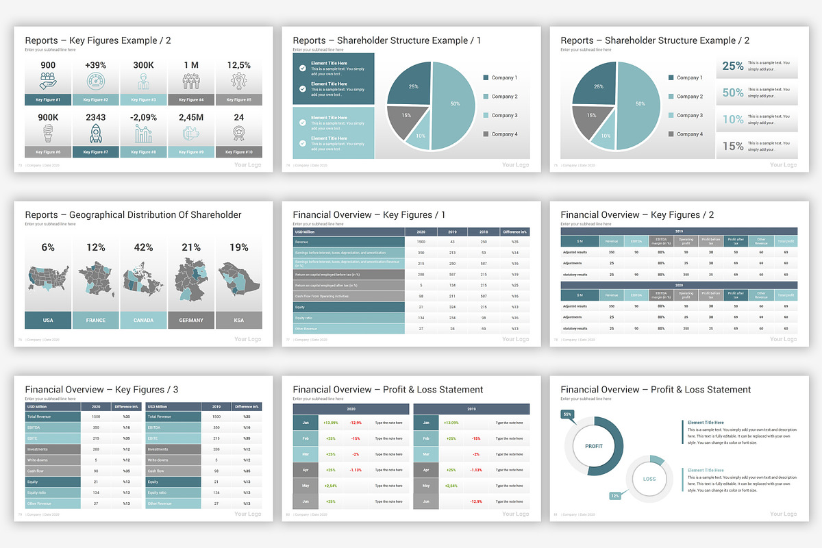 Comprehensive PowerPoint Bundle, a Presentation Template by SlideOne (Photo 62 of 81)