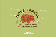 Classic Cars Illsutration and Badges, a Branding & Logo Template by Luthfi Works (Thumbnail 2 of 7)