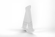 Scarf Mockup, a Merchandise Mockup by Qaleb Studio (Thumbnail 2 of 2)
