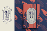 Tropical Logos and Patterns, a Branding & Logo Template by Polar Vectors (Thumbnail 5 of 16)