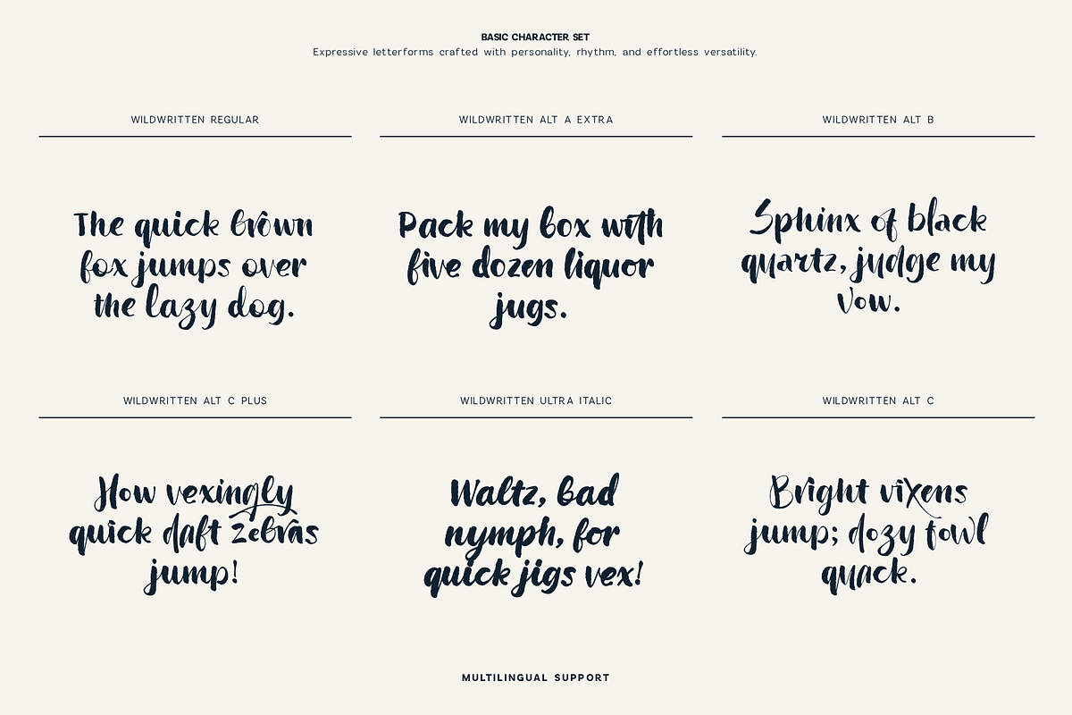 Wildwritten - Handwritten Script, a Script Font by Only Fonts (Photo 6 of 15)
