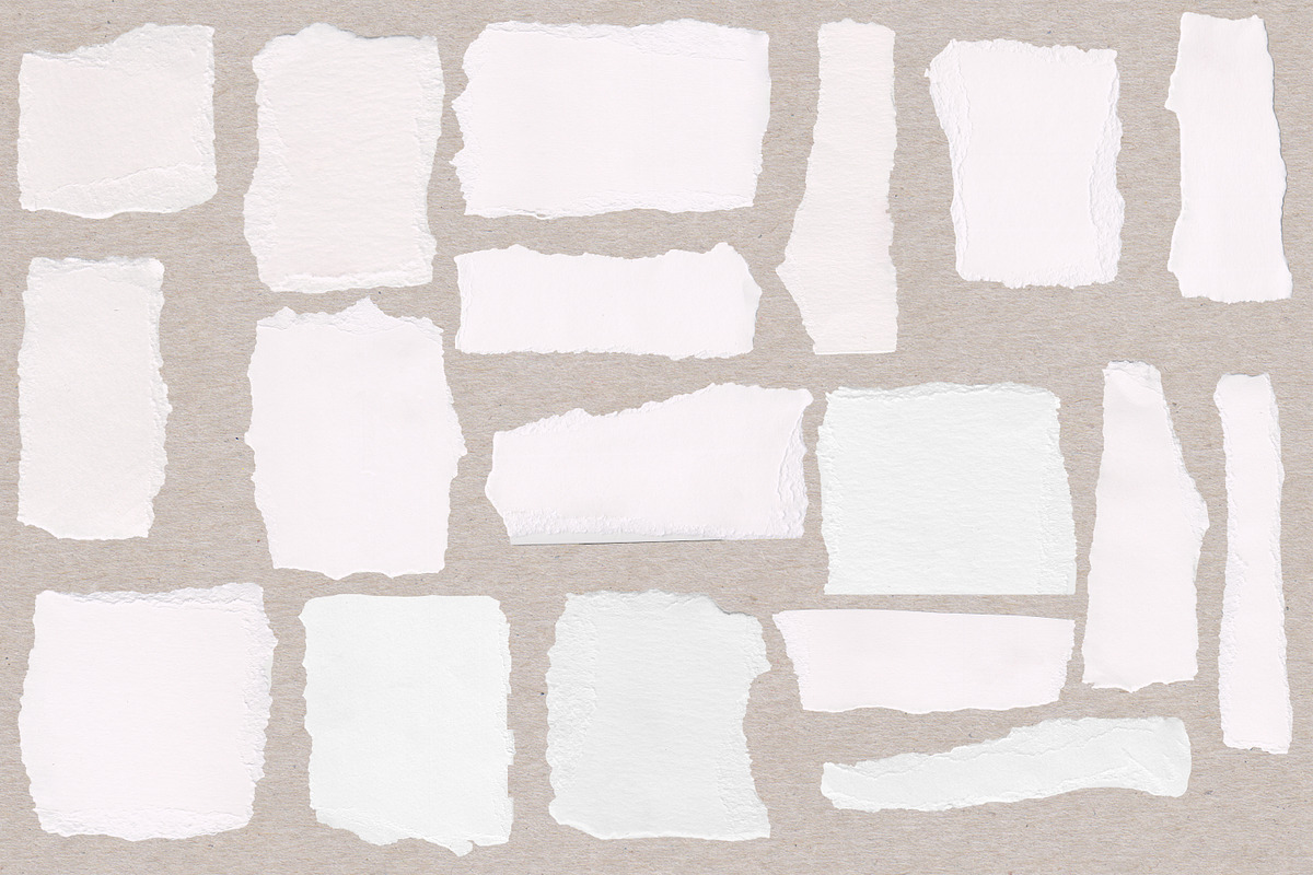 Ripped Watercolor Paper Pack, an Object Graphic by Liquid Amethyst Art (Photo 4 of 7)