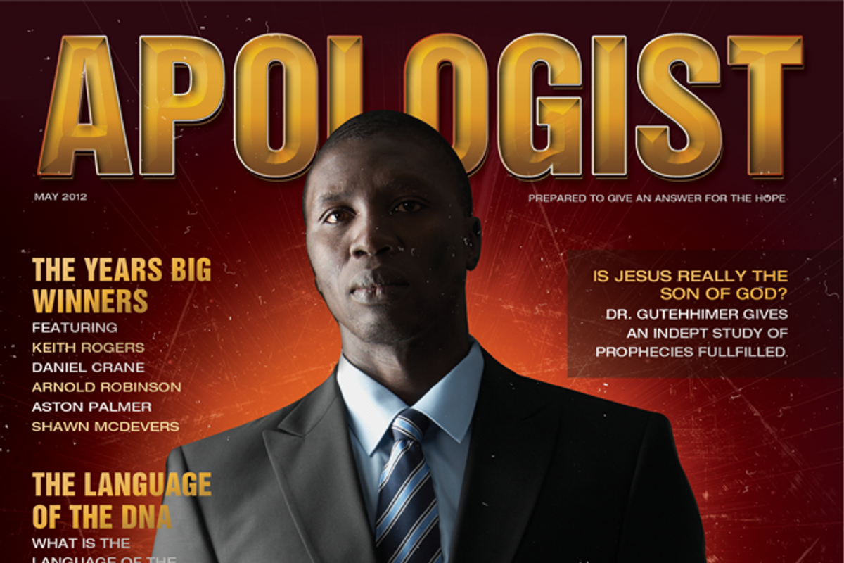 Apologist Church Magazine Cover, a Magazine Template by loswl (Photo 2 of 3)
