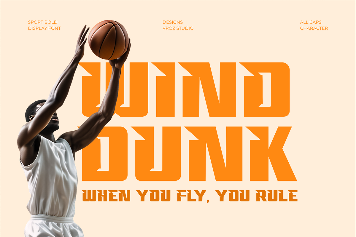 Brice - Sports Font, a Font by Vroz Studio (Photo 3 of 8)