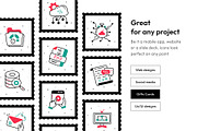 Animated Web Development Icons, an Outline Icon by Vectors Market (Thumbnail 3 of 8)