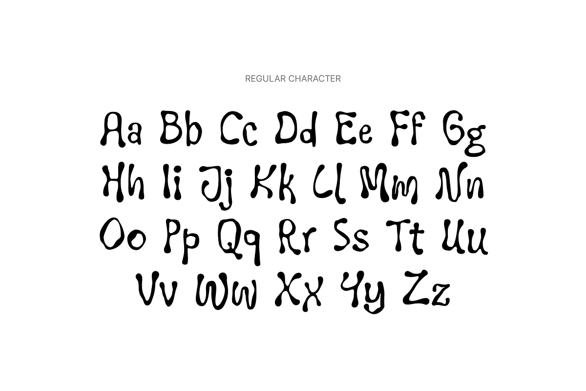 Zeloura - Liquid Wavy Font, a Handwritten Font by Imoodev (Photo 6 of 8)