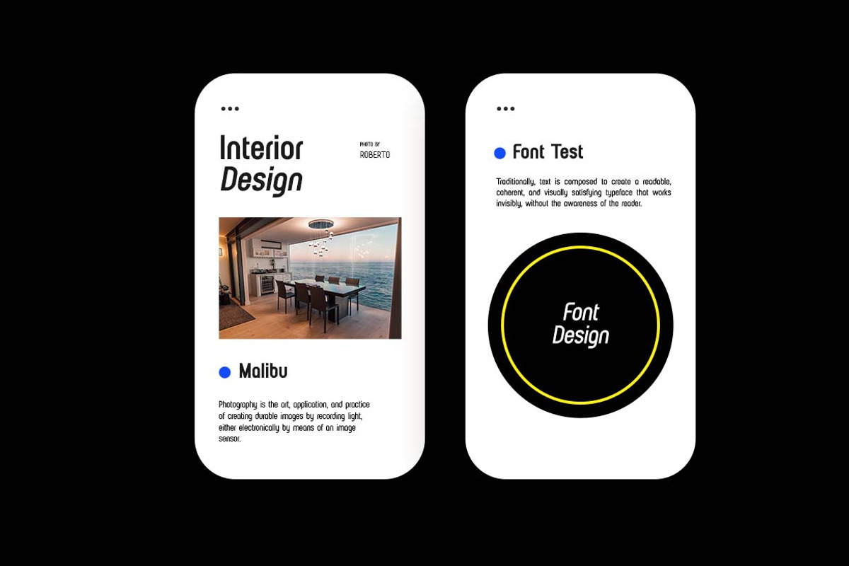 Armature Modern Sans Serif Font, a Sans Serif Font by UICreative (Photo 4 of 13)