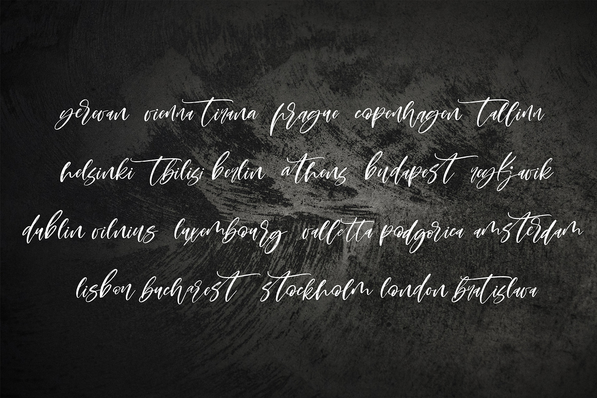 Montenegro.Textured script font, a Script Font by CallMeStasia (Photo 15 of 19)