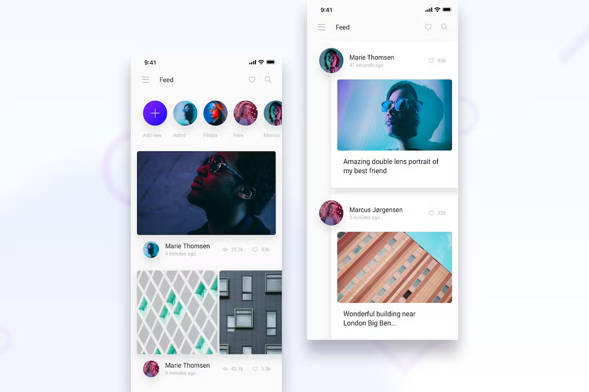 Brake UI Kit 2.0 - Social Media News, an UI Kit Template by Lumina_ui_ux202 (Photo 3 of 6)