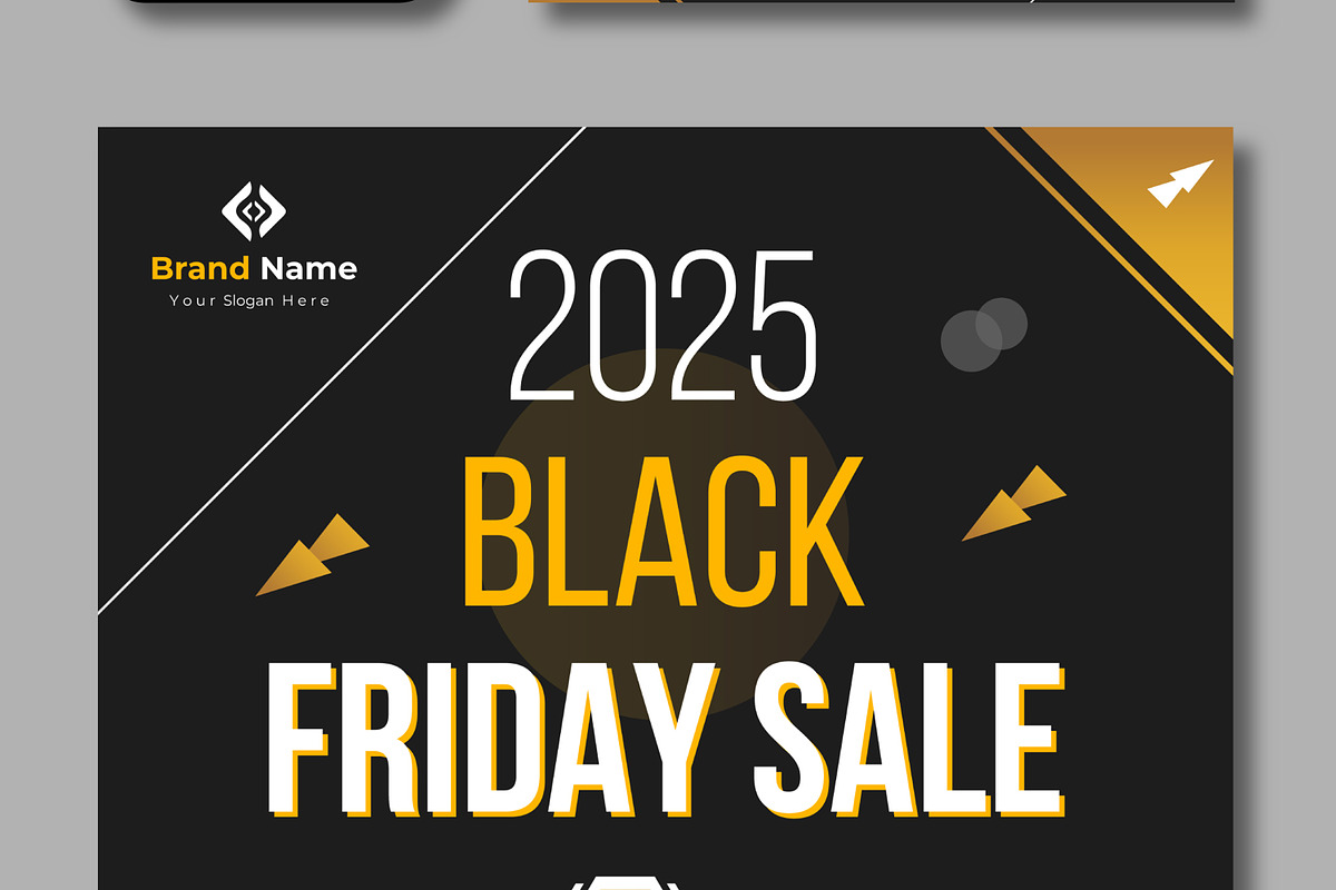 Black Friday Sale Social Media, a Social Media Template by MightyDesign (Photo 3 of 7)