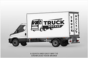 Truck Mockup PSD, an Advertising Mockup by Bruno's Shop (Thumbnail 2 of 5)