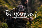 Gladyss Brushed Handwritten Font, a Handwritten Font by peterdraw (Thumbnail 6 of 8)