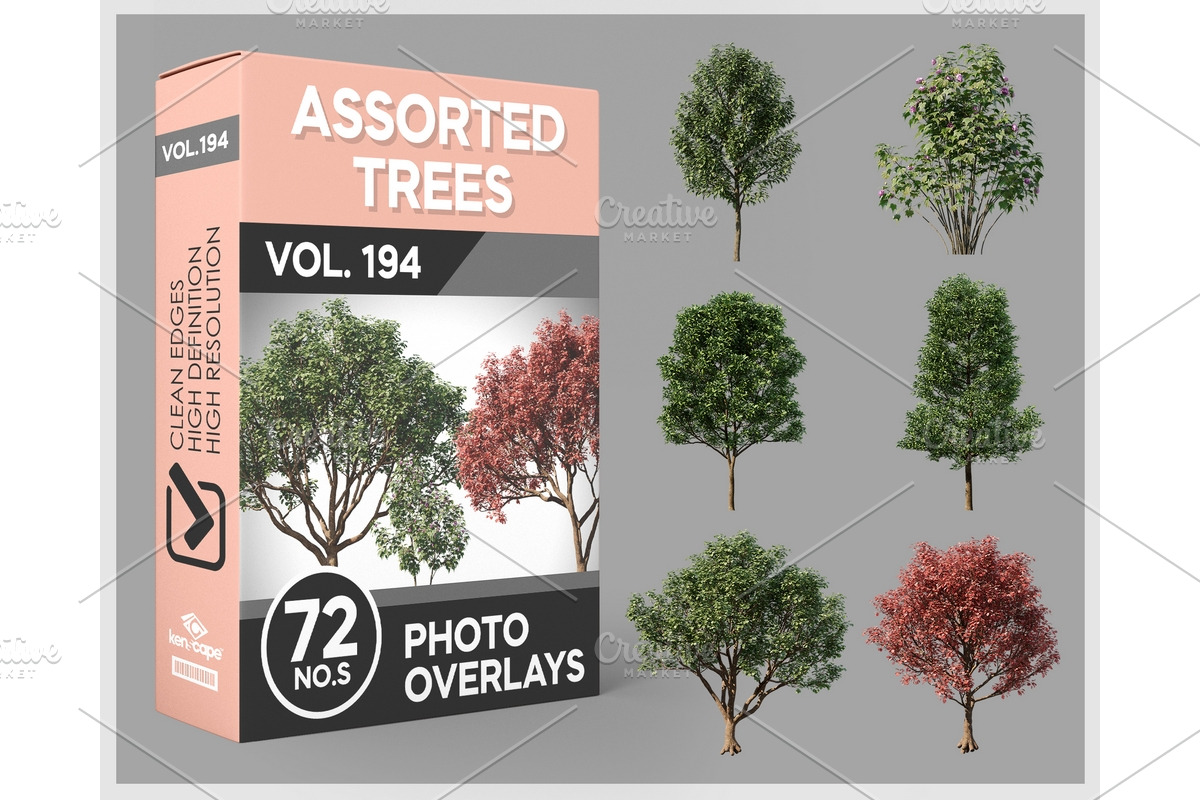 72 Assorted Trees Photo Overlays, a Nature Photo by KenScape (Photo 1 of 3)
