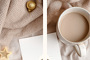 Beige Christmas Invitation Mockup, an Advertising Mockup by Serenefeeling (Thumbnail 5 of 7)