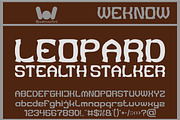 Red Monster font, a Font by weknow (Thumbnail 3 of 8)