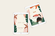 Abstract Jungle Shapes&Compositions, a Texture Illustration by All This Concept (Thumbnail 6 of 16)