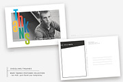 Many Thanks Thank You Postcards, a Card Template by The Modern Collective (Thumbnail 8 of 11)