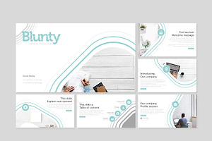 Blunty - Powerpoint Template