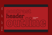 TA Bankslab Outline, a Slab Serif Font by TAFT Foundry (Thumbnail 6 of 12)