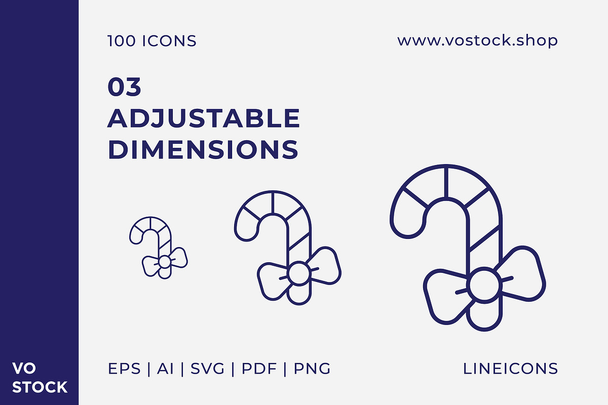 100 Tree Toys Icons, an Outline Icon by vo.stock (Photo 5 of 6)