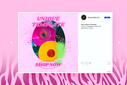 Y2K Grunge Instagram Template, a Social Media Template by Sixtysix Labs (Thumbnail 2 of 9)