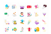Milk Cartoon Sticker Pack, an Emoji Icon by Vectors Market (Thumbnail 6 of 6)