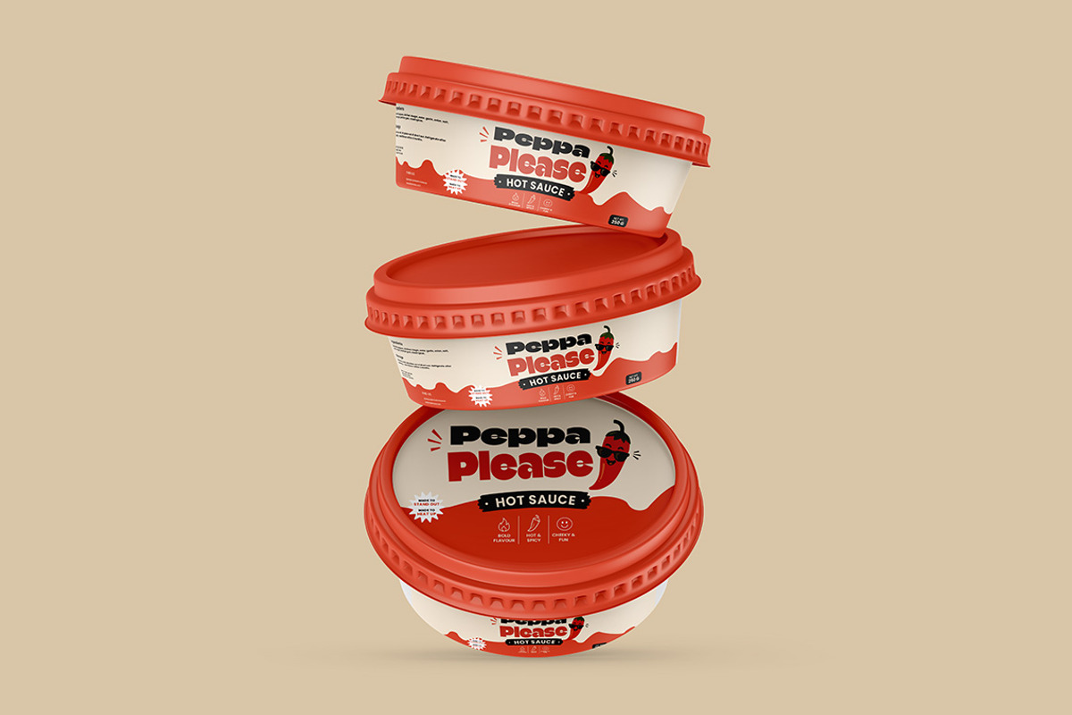 Container Mockup Set, a Cups & Container Mockup by Mockups Planet (Photo 2 of 5)