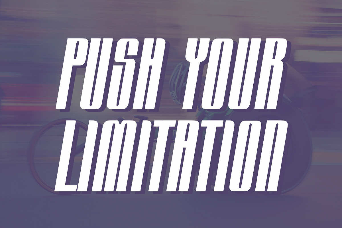 Luon Thanez Sport Sans Display Font, a Sans Serif Font by Maulana Creative (Photo 4 of 7)