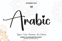 Arabic | Script Font