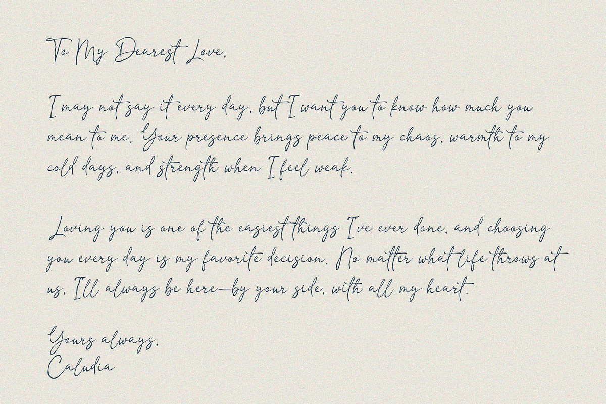 Bearish - Handwritten Script Font, a Handwritten Font by Alpaprana (Photo 3 of 9)