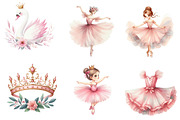 Ballerina Watercolor Clipart, an Illustration by CreationArt (Thumbnail 5 of 5)