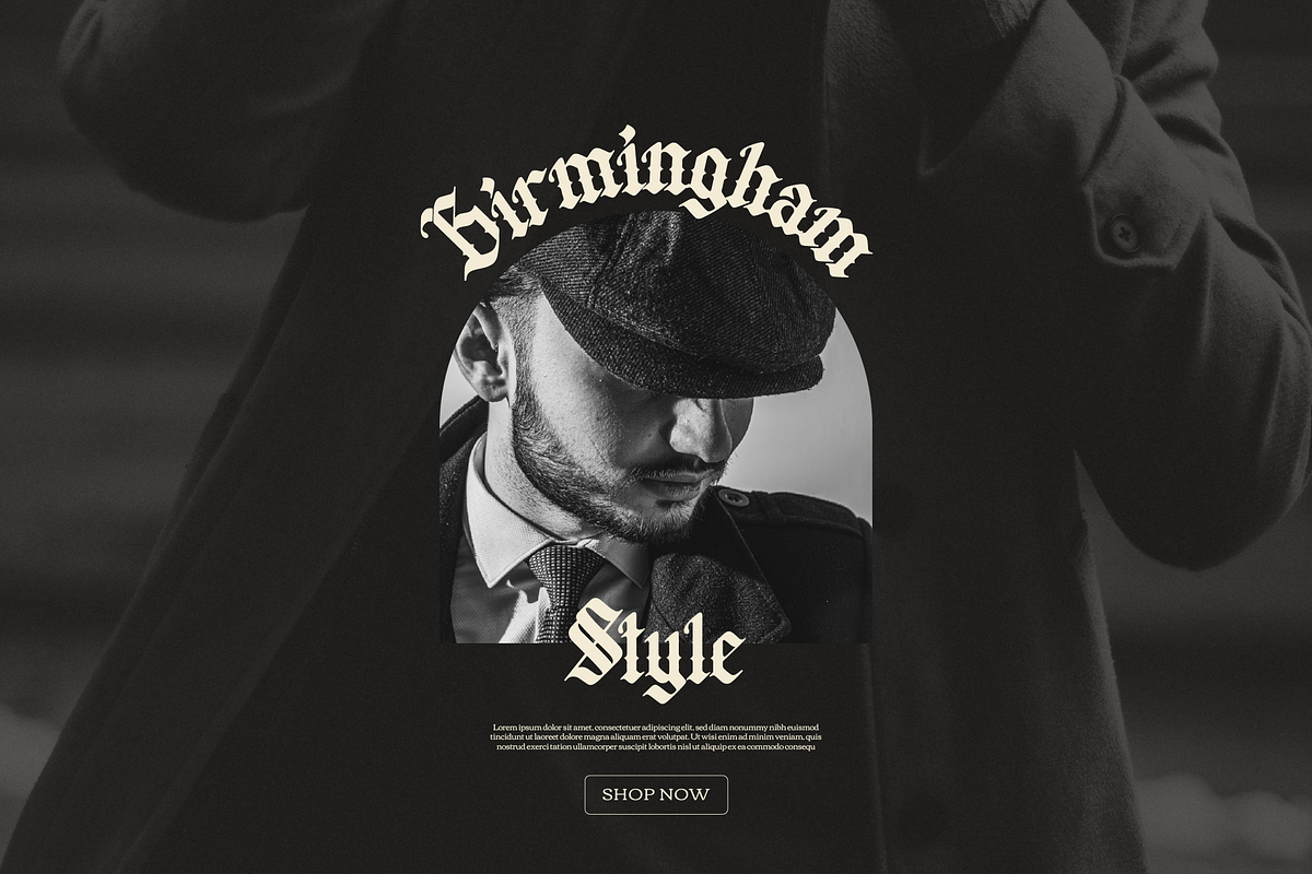 Bellanork | Blackletter Typeface, a Font by Denustudios (Photo 2 of 12)