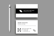 Simple Professional Business Card, a Business Card Template by ClickPaint_Studio (Thumbnail 3 of 3)