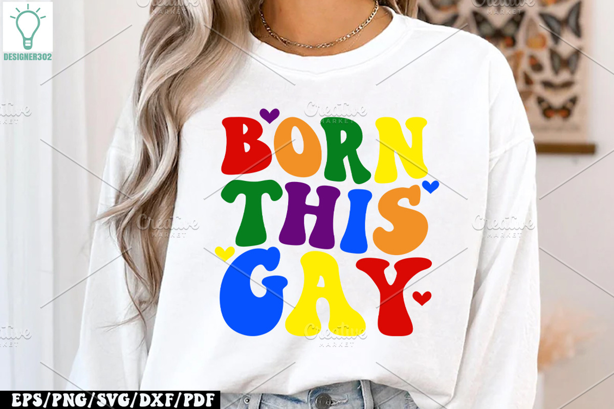 LGBTQ Pride SVG Bundle , Gay Pride, a Graphic by Designer302 (Photo 4 of 26)